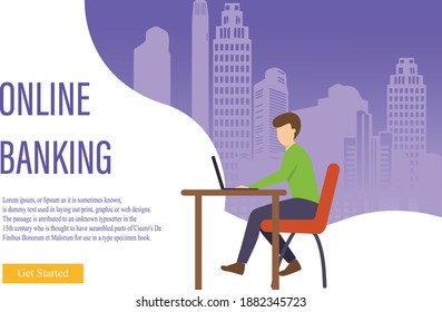 online vector colour flat icon