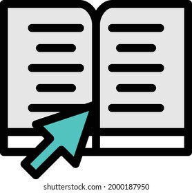 Online-Vektorfarbsymbol
