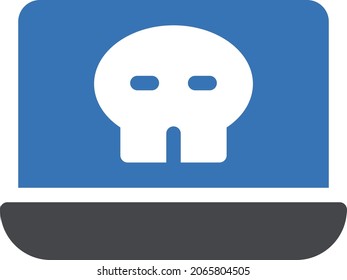 online vector glyph colour  icon