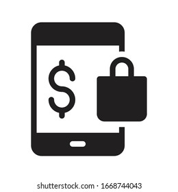 online vector glyph flat icon 