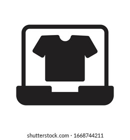 Symbol für die Online-Vektorillustration 