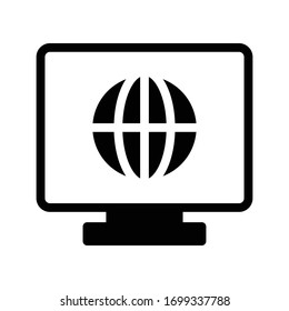 Symbol für die Online-Vektorillustration 