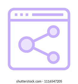 online vector icon