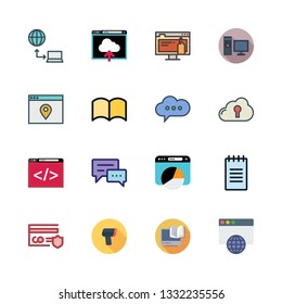 online vector icon set