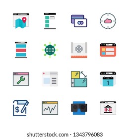 online vector icon set