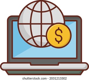 online Vector illustration on a transparent background. Premium quality symbols. Vector Line Flat color  icon for concept and graphic design.