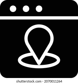 Online-Vektorgrafik auf transparentem Hintergrund. Symbole in Premium-Qualität. Glyphen Vektorsymbol für Konzept und Grafikdesign.