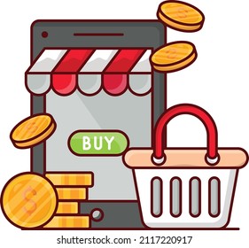 online Vector illustration on a transparent background. Premium quality symmbols. Vector line flat icons for concept and graphic design. 