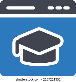 Online-Vektorgrafik auf transparentem Hintergrund. Hochwertige Symbole. Glyphen Vektorsymbole für Konzept und Grafikdesign. 
