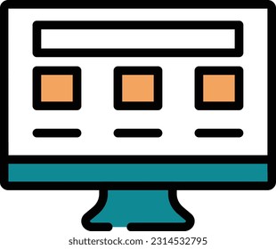 online Vector illustration on a transparent background. Premium quality symmbols. Line Color vector icons for concept and graphic design.