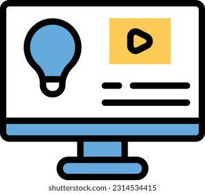 online Vector illustration on a transparent background. Premium quality symmbols. Line Color vector icons for concept and graphic design.