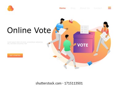Illustrationskonzept für die Online-Vektorillustration, geeignet für Web-Landing-Page, i, mobile App, redaktionelle Gestaltung, Flyer, Banner und andere damit verbundene Veranstaltungen