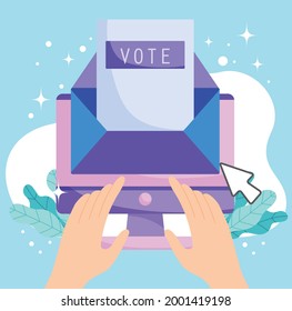 online voting election internet system design