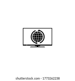online web icon vector illustration logo template