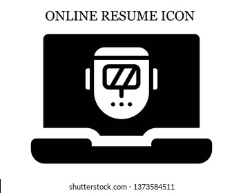 online Welder icon. Editable online Welder icon for web or mobile.