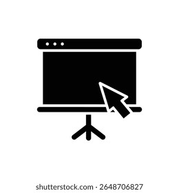 Online Whiteboard with Pointer Icon for Virtual Learning