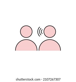 vector de icono de llamada wifi en línea