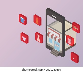 online window shopping from mobile phone to order online and get delivery service to your home