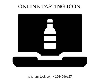 online Wine icon. Editable online Wine icon for web or mobile.