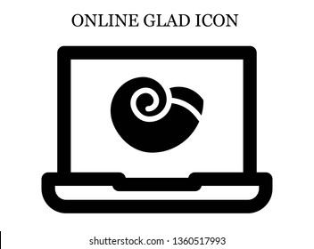 online Winkle icon. Editable online Winkle icon for web or mobile.