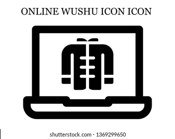 online Wushu icon. Editable online Wushu icon for web or mobile.