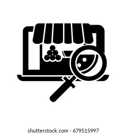 online-shop search icon