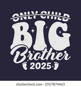 Only Child Big Brother 2025 Announcement T Shirt Design