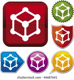 Only global colors. CMYK. Easy color and proportions changes.