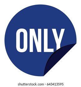 Only Label Logo Vector Template