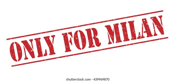 only for milan stamp