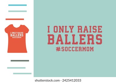 Ich hebe nur Ballers T-Shirt-Design 