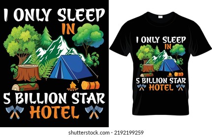 plantilla de diseño de camisetas de camping . ... ...