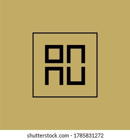 onnu / 0nnu initial logo monogram, and can be editable