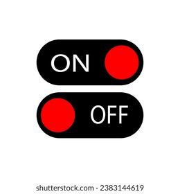 OnOff Button Icon Vector Design Illustration