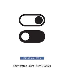 on\off button icon vector illustration