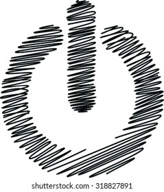 On/Off switch  icon vector illustration