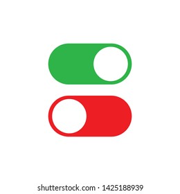 On/Off Switch Power Button Symbol Icon Vector Design Illustration