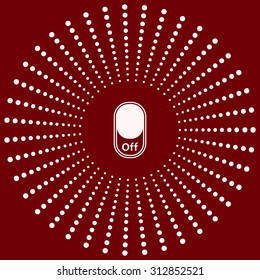 On/Off switch - vector design icon