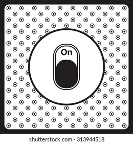 On/Off switch - vector design icon