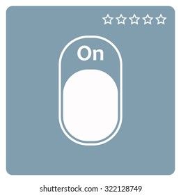 On/Off switch - vector design icon
