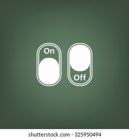 On/Off switch - vector design icon