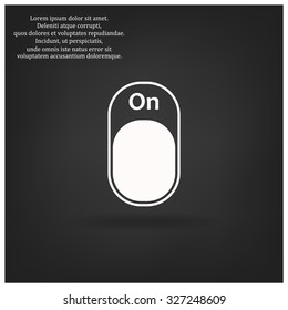 On/Off switch - vector design icon