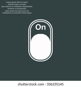 On/Off switch - vector design icon