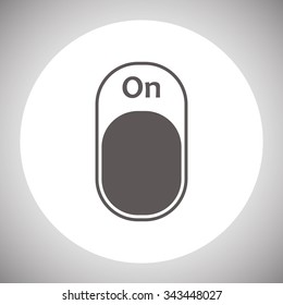 On/Off switch - vector design icon