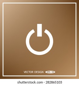 On/Off switch - vector icon