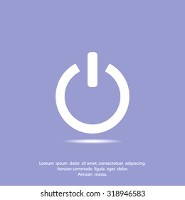 On/Off switch - vector icon