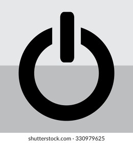 On/Off switch - vector icon 