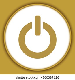 On/Off switch - vector icon 