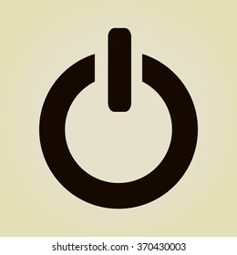 On/Off switch - vector icon 