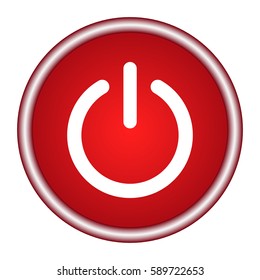 On/Off switch - vector icon